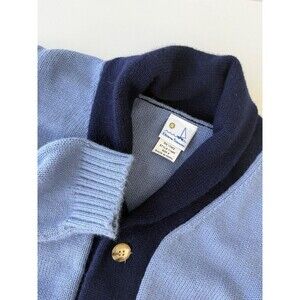 Florence Eiseman Cardigan Boys Size 6 Unisex Navy Blue